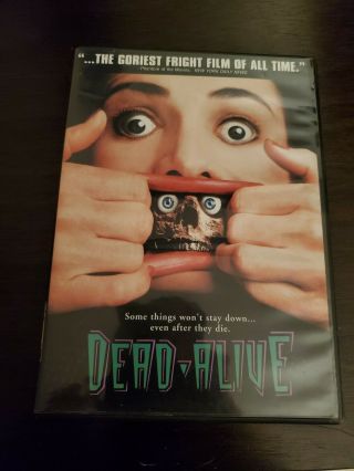 Dead Alive (dvd,  1998,  Unrated Version) Widescreen Peter Jackson Rare