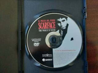 Scarface: The World is Yours PC (CD - ROM) DVD Box.  RARE 2