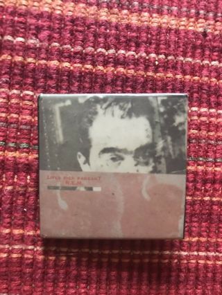 Vintage 80’s Rare Rem Band Life’s Rich Pageant Promo 1.  5” Button Pin