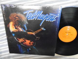 Rare Oop 1st Press Ted Nugent Lp Vinyl S/t 1975 Amboy Dukes Vanilla Fudge Rock