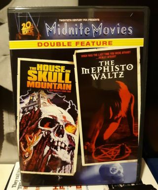 House On Skull Mountain/the Mephisto Waltz Dvd Midnite Movies Rare Oop