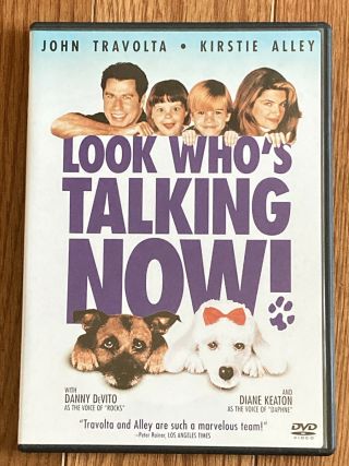 Look Whos Talking Now (dvd,  2002) Rare Oop John Travolta Region 1 Usa