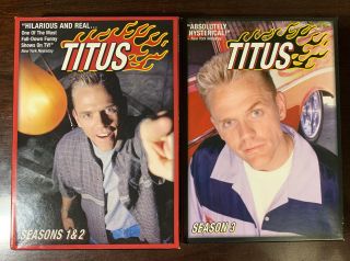 Titus Complete Series Seasons 1 2 & 3 Dvd Set All 54 Episodes,  Bonuses Rare Htf