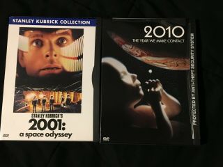 2001 A Space Odyssey & 2010 The Year We Make Contact Dvd Set Rare Oop