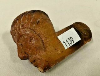 Rare Indian Artifact Human Effigy carved stone Trade Peace Pipe WA/OR/CA 3
