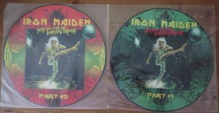 Iron Maiden - Scream For Me Saint Etienne Part 1 & 2 - Picture Disc - 2lp Rare