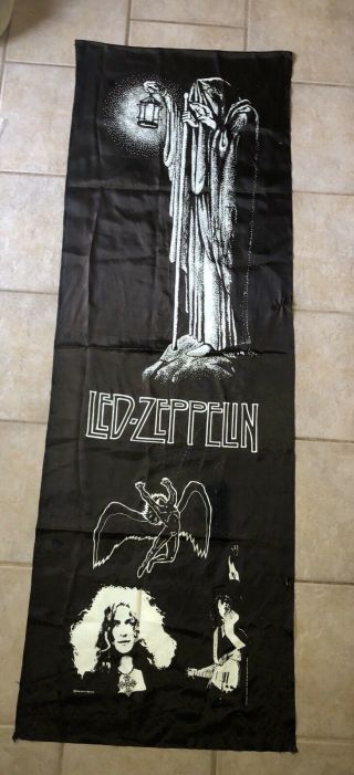 Vtg 1989 Myth Gem Ltd Led Zeppelin Tapesty 66 X 22 Rare