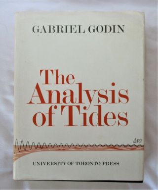 Rare 1972 The Analysis Of Tides Hcdj Book 1st Publishing Gabriel Godin