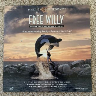 Willy Widescreen Squeeze Anamorphic Aspect Ratio Laserdisc - Ultra Rare