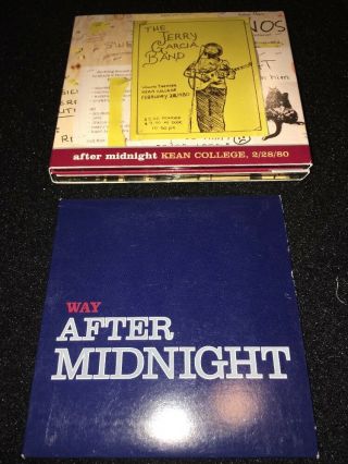 Jerry Garcia Band • After Midnight & Way Bonus Disc Grateful Dead Rare Jgb