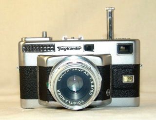 rare camera Voigtländer,  VITESSA - T (Type 136),  SKOPAR 2,  8/50mm.  Lens,  Germany 3