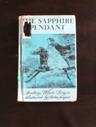 The Sapphire Pendant,  Audrey White Beyer /robin Jacques 1961 Rare Offers Welcome