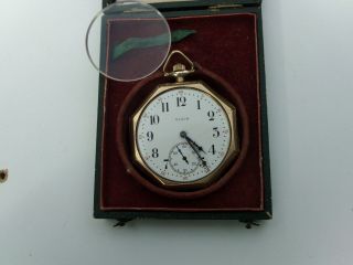 Pocket Watch Elgin 12 - s,  17 - jewel Running 18 hours, 3