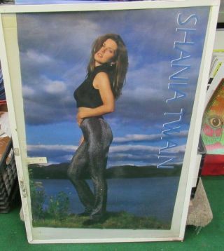 Shania Twain Poster 1998 Rare Vintage Collectible Oop