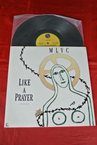 Madonna Rare Like A Prayer Maxi Single Usa 12 " Lp Record Vinyl