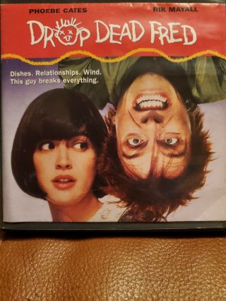 Drop Dead Fred Movie Dvd Rare Oop Phoebe Cates,  Rik Mayall - Good Dvd