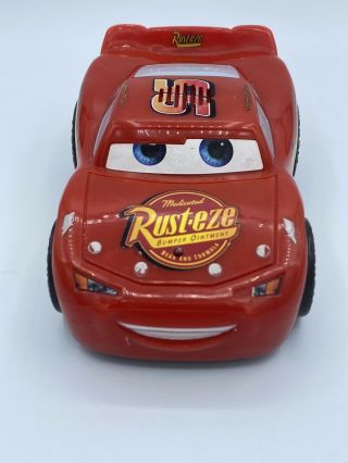 2005 Disney Pixar Cars Shake N Go Lightning Mcqueen Rare Mattel Talking