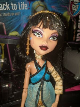 Monster High Doll Cleo De Nile First 1st Wave Almost Complete Rare