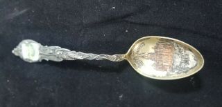 Vintage Sterling Silver Washington Ohio Court House Spoon 6 " Long Weighs 25g