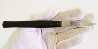 Antique Medical Civil War Era Doctor Surgical Scalpel Shepard Dudley & Co Ny 2