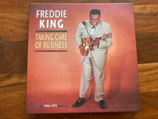 Freddie King Taking Care Of Business 1956 - 1973 Bear Family Discontinued 7cd Rare