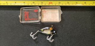 Nos Vintage Pico Perch Fishing Lure Frog