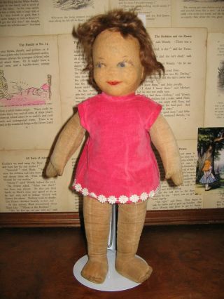 Vintage 1950s Chad Valley Doll