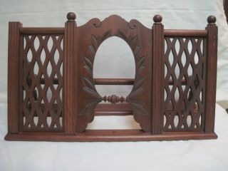 Antique Architectural Salvage Wood Piece Great For Shelf Or Picture Frame