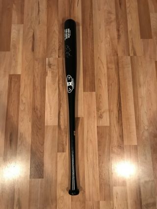 Rare Heath Bell Signed Personal Bat Marlins Padres