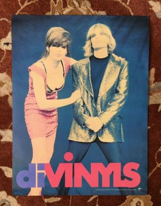 Divinyls On Virgin Records Rare Promotional Poster From 1990
