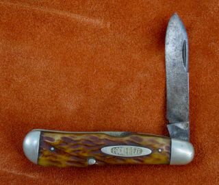 Vintage Antique Folding Pocket Knife Robeson Pocket Eze Bone Jack 1922 - 1940 Edc