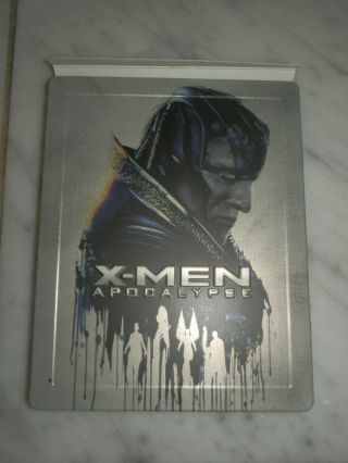 X - Men Apocalypse Steelbook Blu - Ray Dvd Best Buy Exclusive Rare