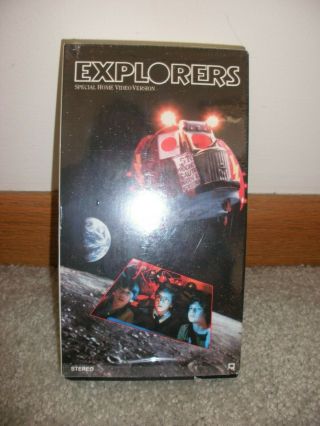 Explorers Special Home Video Version (vhs 1985) Rare Hard To Find