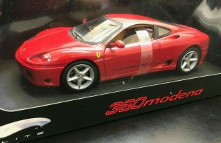 1 18 Ferrari 360 Modena Hot Wheels Elite Red 1 Of 5000 Rare