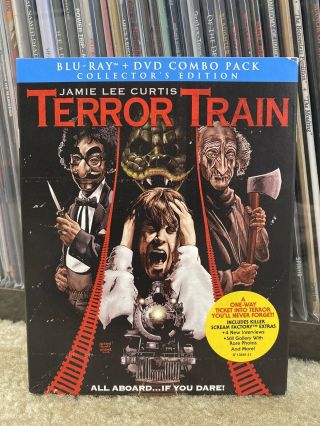 Terror Train Collectors Edition Blu - Ray W/ Slipcover Scream Factory Rare Oop