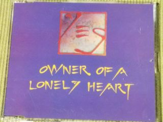 Yes Owner Of A Lonely Heart Rare Oop 4 Track Import Remix Cd
