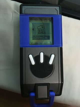 Digimon Savers Data Link Digivice Ic Blue & Black English Version - Rare Bandai