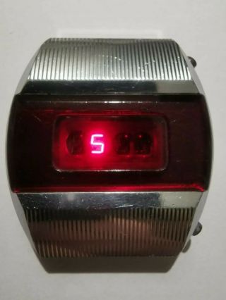Elektronika 1 Pulsar First Soviet Led Quartz Digital Watch Ussr Rare