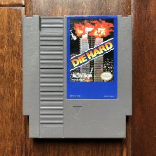 Die Hard Nintendo Nes Game Cart Authentic,  Rare,  Perfectly