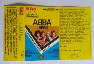 ABBA - disco de ouro - RARE BRAZIL CASSETTE 3