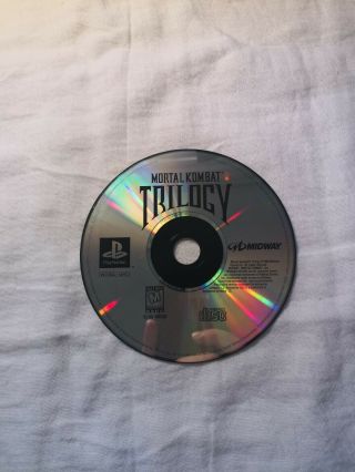 Mortal Kombat Trilogy Sony Playstation 1 Ps1 Disc Only Fun Rare