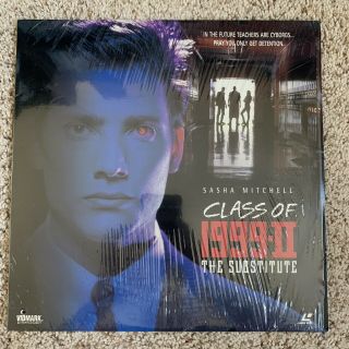 Class Of 1999 Part 2 - The Substitute Laserdisc - Rare Horror
