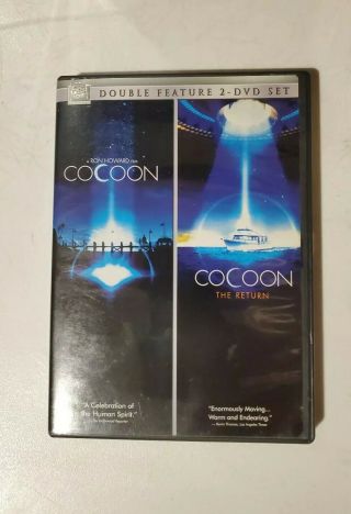 Cocoon/ Cocoon: The Return (dvd,  2006,  2 - Disc Set,  Double Feature) Rare/oop