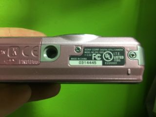 Very Rare Sony Cyber - shot DSC - S950 10.  1MP Digital Camera - Pink 3