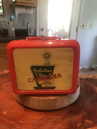 Dead Kennedys Holiday In Cambodia “punk Rock” Lunch Box Aladdin Vintage Rare