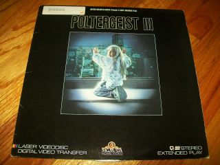 Poltergeist Iii Laserdisc Ld Rare Great Film Part 3 Three