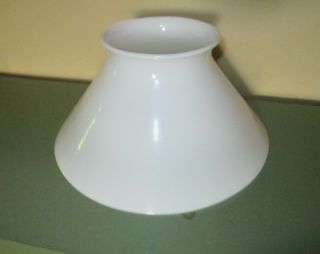 Antique Thin Milk Glass Lamp Shade For Hanging Or Table Lamp
