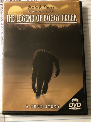 The Legend Of Boggy Creek (dvd,  2002) Rare,  Oop True Story Horror