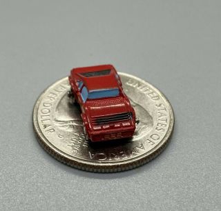 Micro Machines Micro Minis Insiders Ferrari Mondial Red,  1989 Galoob,  Rare