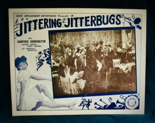 Jittering Jitterbugs Hamtree Harrington Lindy Hoppers Very Rare Lobby Card